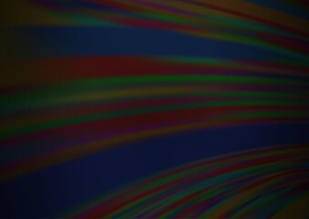 Dark Silver, Gray vector abstract bright template.