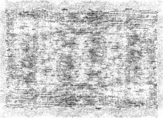 Rough black and white texture vector. Distressed overlay texture. Grunge background. Abstract textured effect. Vector Illustration. Black isolated on white background. EPS10