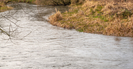gentle bend in a winding river avon