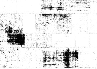 Rough black and white texture vector. Distressed overlay texture. Grunge background. Abstract textured effect. Vector Illustration. Black isolated on white background. EPS10
