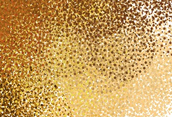 Light Orange vector texture with disks.