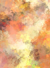 Artistic abstract background. Texture painted wallpaper. Creative illustration with strokes of paint. Brush pattern painting.