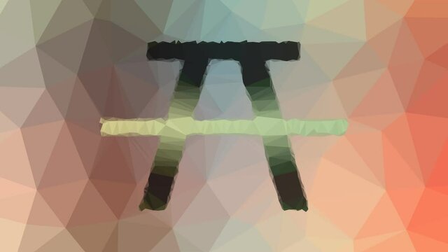 picnic table fade techno tessellated looping moving polygons