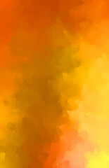 2D illustration of colorful brush strokes. Decorative texture painting. Vibrant paint pattern backdrop.