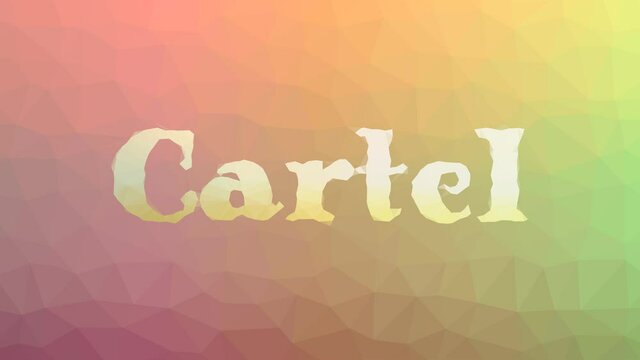 Cartel Appearing Weird Tessellation Looping Pulsing Polygons