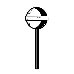 Vector illustration of a Lollipop in the style of Doodle.