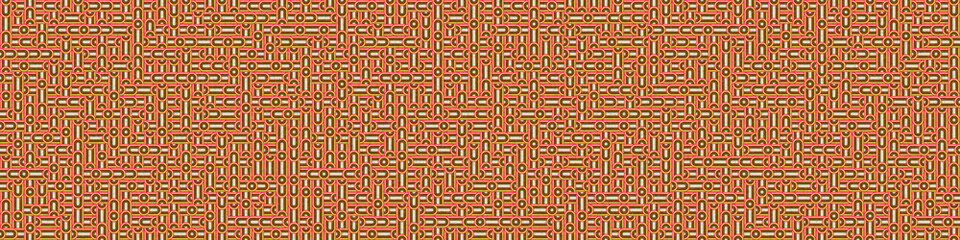 Abstract Geometric Pattern generative computational art illustration