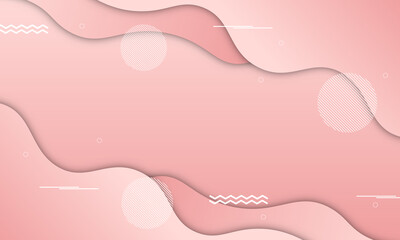 Abstract pink wave background.
