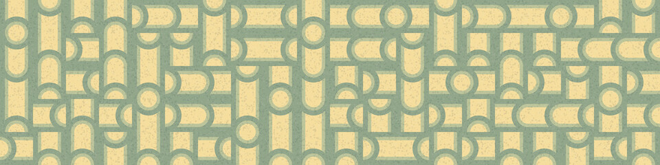 Abstract Geometric Pattern generative computational art illustration