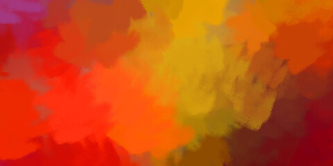 Creative background. Painted composition with vibrant brush strokes. Textured colorful painting. Paint brushed wallpaper.