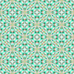 Geometric seamless pattern, ornament, abstract colorful background, fashion print, vector texture for fabric, textile, wallpaper, decoration.