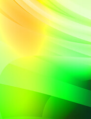 Abstract background with colorful gradient. Vibrant graphic wallpaper with stripes design. Fluid 2D illustration of modern movement.