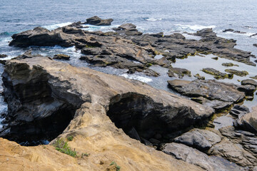 神奈川県城ヶ島の馬の背洞門