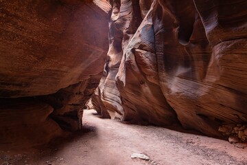 Beautiful landscape around Buckskin Gulch slot canyon