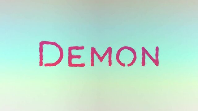 Demon fade techno tessellated looping moving triangles