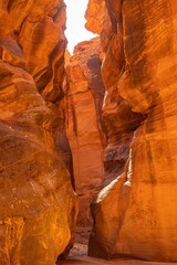 Beautiful landscape around Buckskin Gulch slot canyon