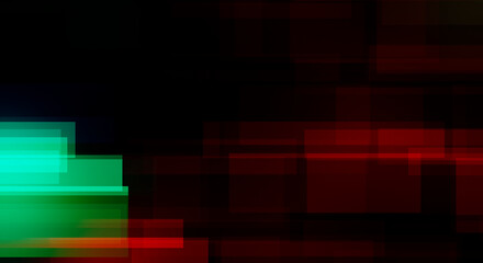 Geometric multicolored intersecting lines. Graphic illustration of digital technology. Abstract background.