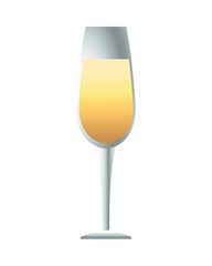 golden champagne cup celebration icon
