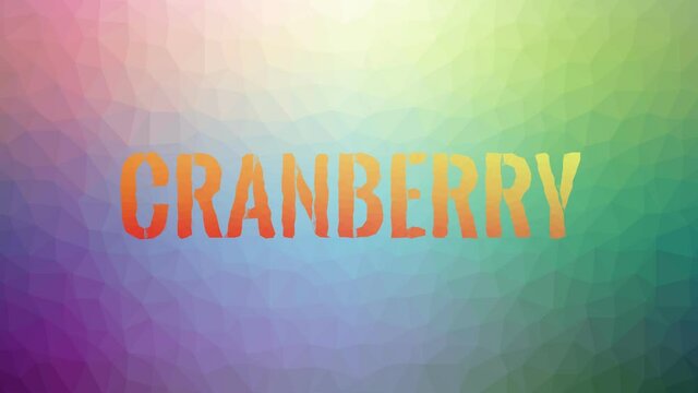 Cranberry fade techno tessellating looping animated triangles