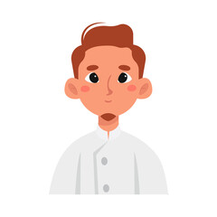 Isolated chef man professions jobs icon- Vector