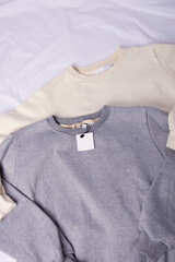 person in a shirt. t-shirt polar cotton