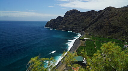 La Gomera Mirador de la Punta zatoka