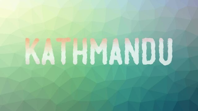 Kathmandu fade techno tessellation looping pulsing triangles