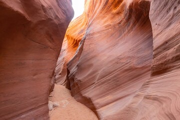 Beautiful landscape around Buckskin Gulch slot canyon
