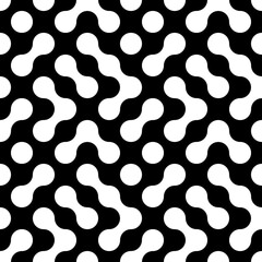 Simple shapes seamless pattern. Geometrical print. Modern ornament. Figures wallpaper. Geometric background. Contemporary backdrop. Digital paper, textile print, abstract image. Vector illustration.