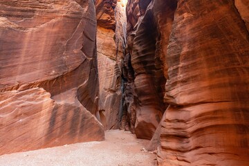 Beautiful landscape around Buckskin Gulch slot canyon