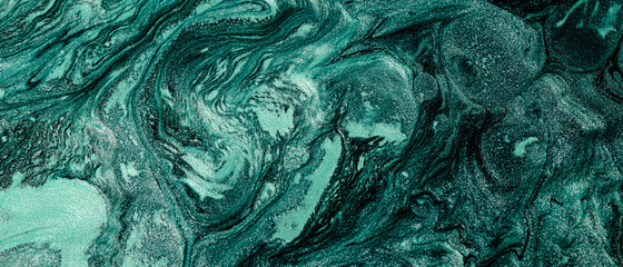 Obraz na płótnie Canvas Abstract background, paint marble effect, ebru, marbling, flowing paint