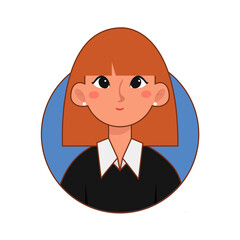 Isolated judge woman professions jobs icon logo- Vector