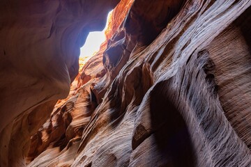 Beautiful landscape around Buckskin Gulch slot canyon
