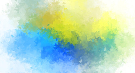 Obraz premium Brushed Painted Abstract Background. Brush stroked painting. Artistic vibrant and colorful wallpaper..
