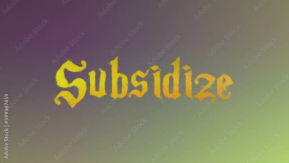 Poster subsidize appearing techno tessellating looping pulsing triangles