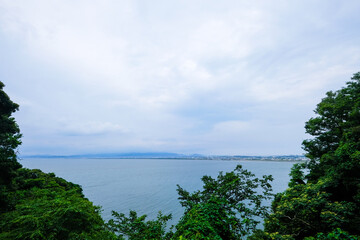 江ノ島の海