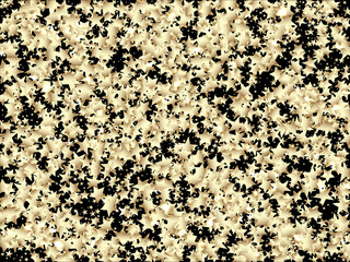 Sparkling Winter Sequins. Rich Gold, Silver