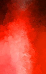 2D illustration of colorful brush strokes. Decorative texture painting. Vibrant paint pattern backdrop.