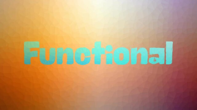 Functional Fade Modern Tessellating Looping Moving Triangles