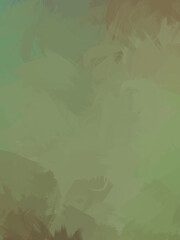 Wild Brushstrokes. Brushed Painted Abstract Background. Brush stroked painting. Strokes of paint. 2D Illustration.