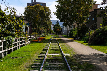北海道小樽の手宮線跡