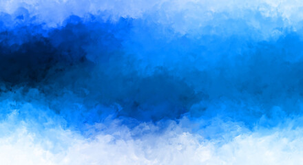 Abstract background of colorful brush strokes. Brushed vibrant wallpaper. Painted artistic creation. Unique and creative illustration.