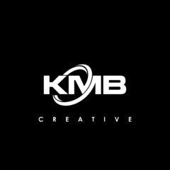 KMB Letter Initial Logo Design Template Vector Illustration