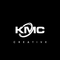 KMC Letter Initial Logo Design Template Vector Illustration