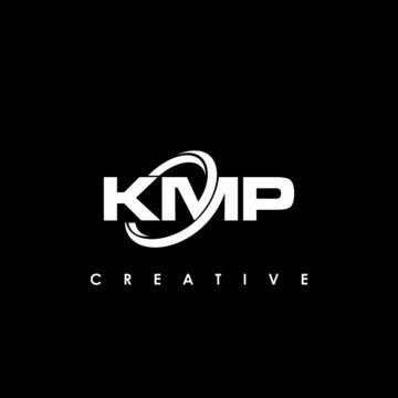 KMP Letter Initial Logo Design Template Vector Illustration