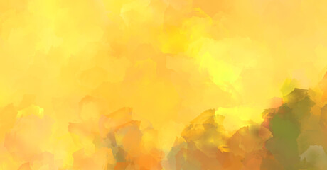 Abstract background of colorful brush strokes. Brushed vibrant wallpaper. Painted artistic creation. Unique and creative illustration.