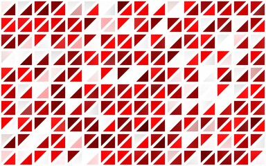 Obraz premium Light Red vector seamless layout with lines, triangles.