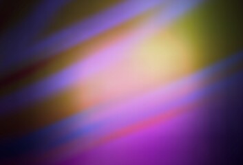 Dark Purple, Pink vector blurred shine abstract background. Colorful illustration in abstract style with gradient. New style for your business design.