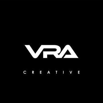 VRA Letter Initial Logo Design Template Vector Illustration