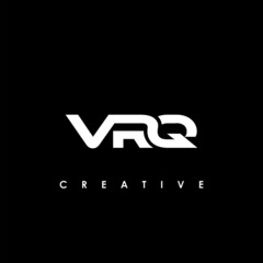 VRQ Letter Initial Logo Design Template Vector Illustration